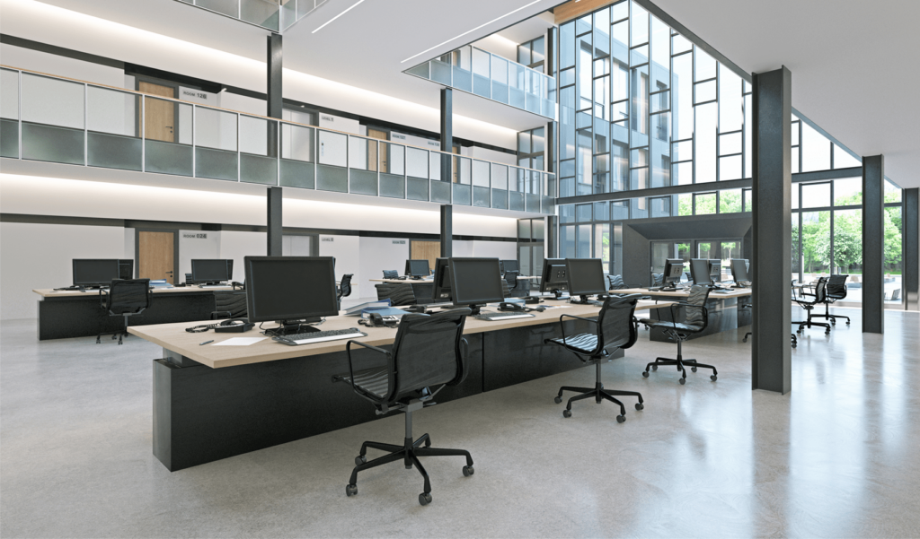 Creating productive work environments through intelligent office space planning and efficient solutions.