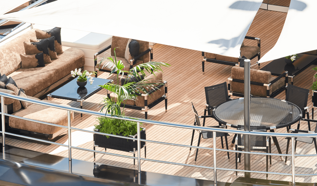 Comprehensive cruise ship interior design projects that meet international industry standards.